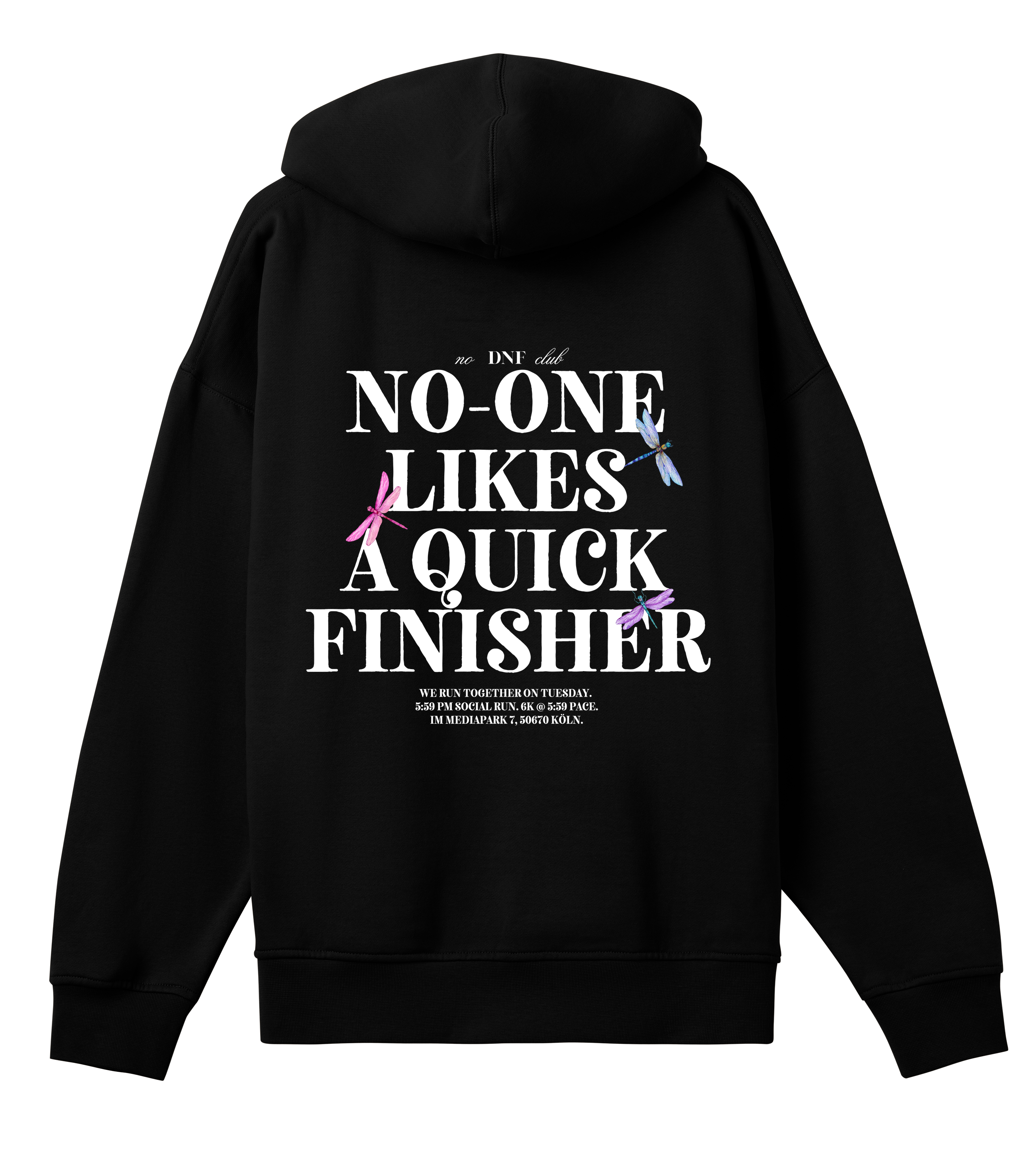 NO-ONE LIKES A QUICK FINISHER Hoodie
