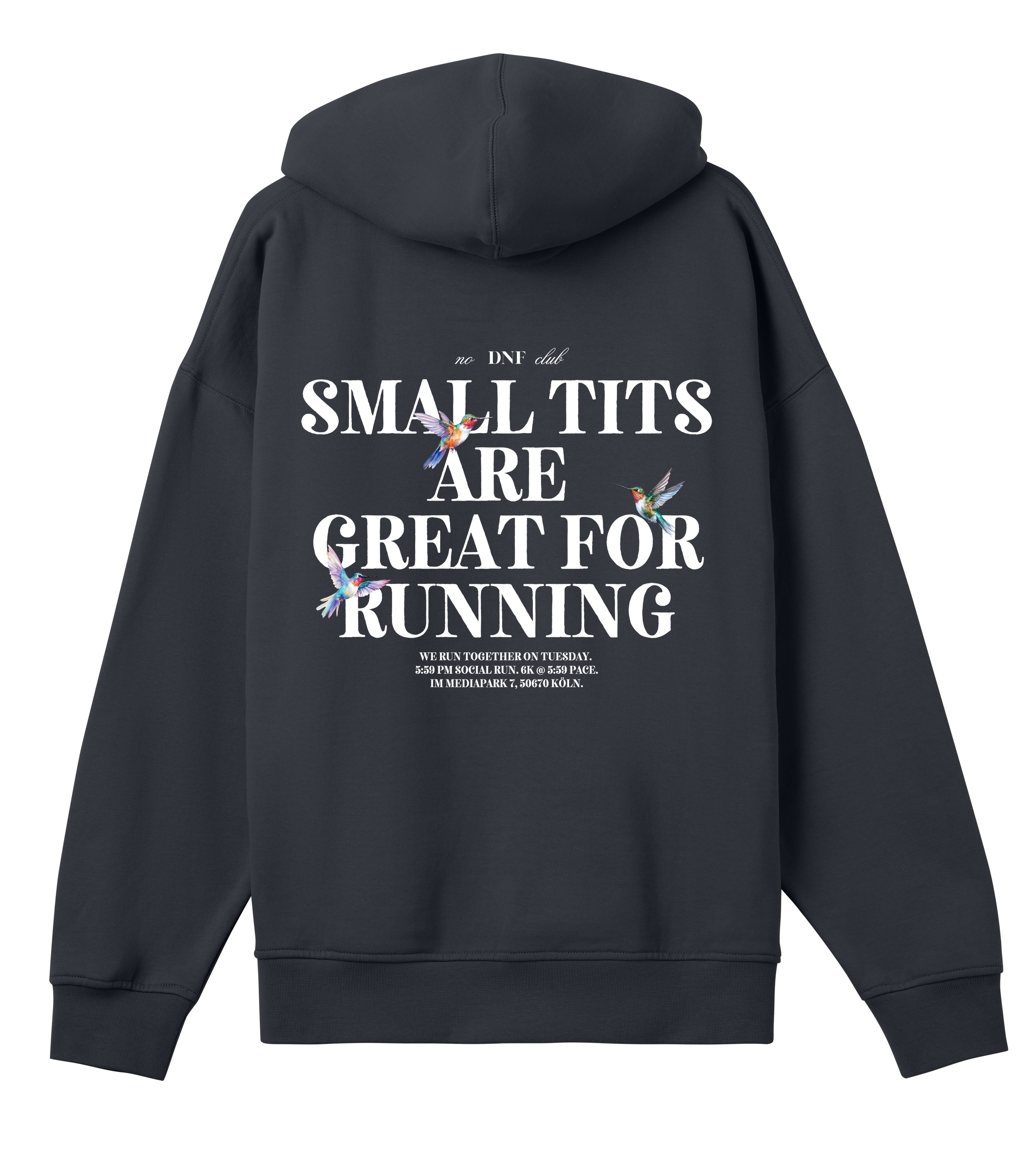 SMALL TITS ARE GREAT FOR RUNNING Hoodie