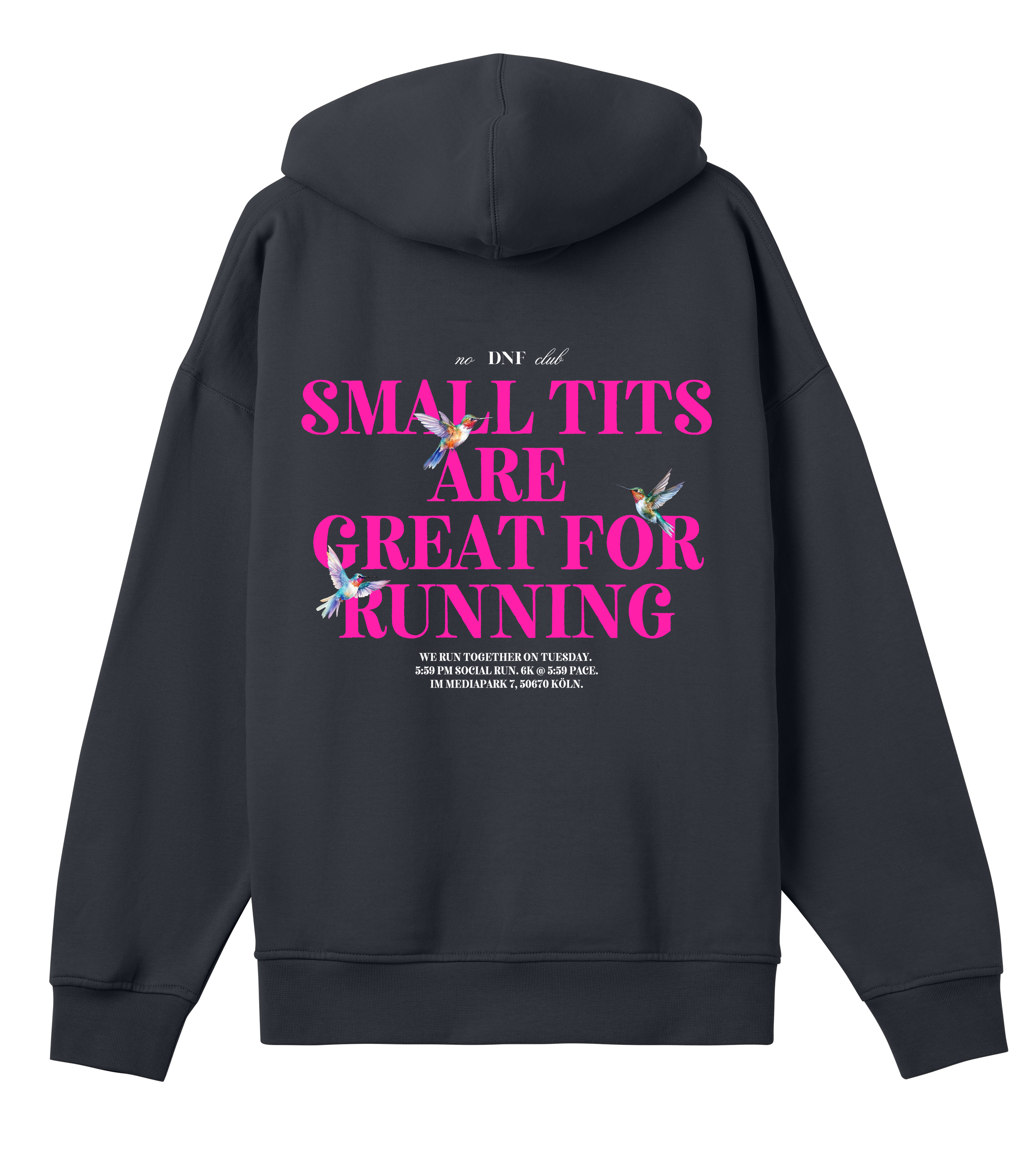 SMALL TITS ARE GREAT FOR RUNNING Hoodie