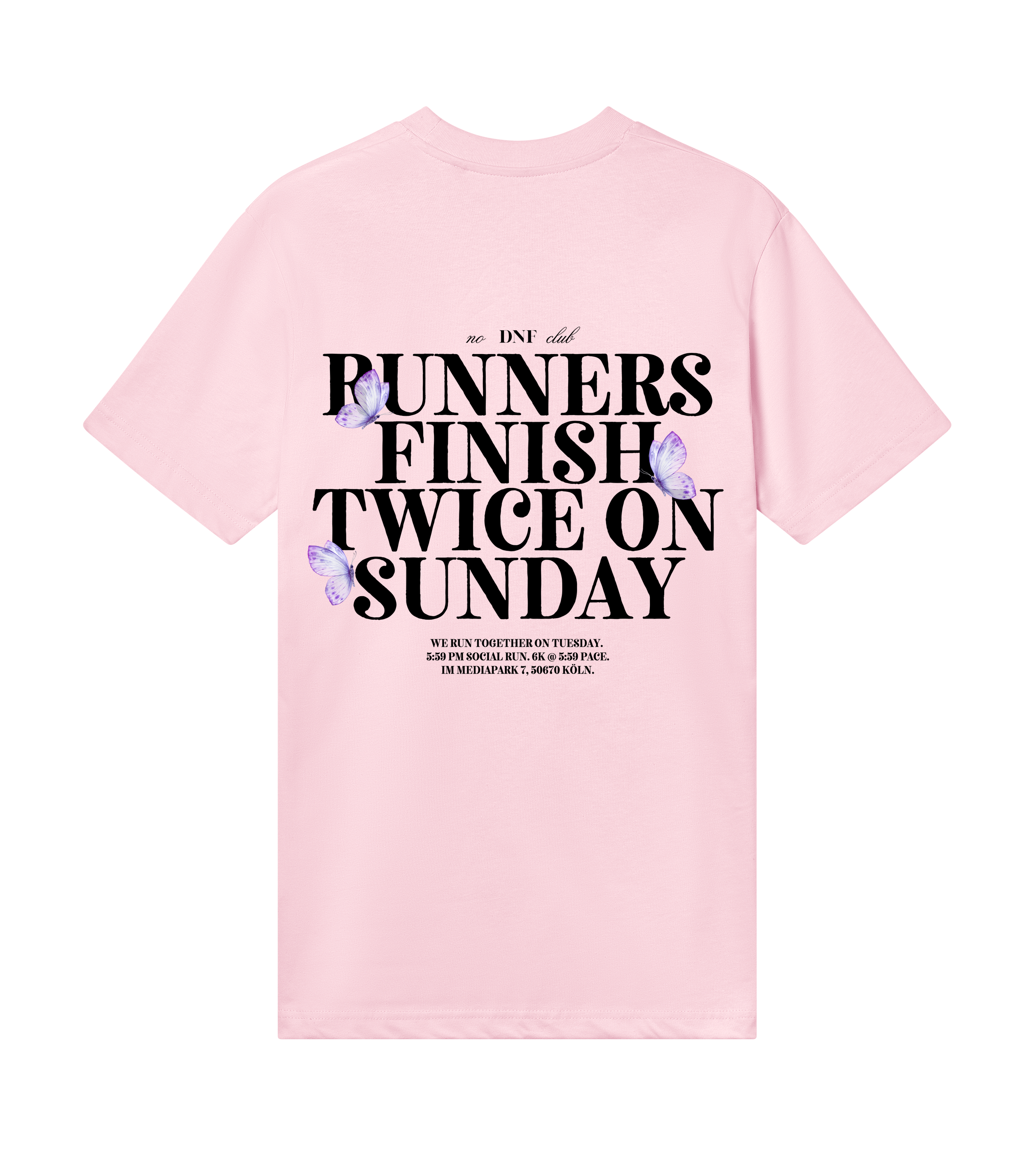 RUNNERS FINISH TWICE ON SUNDAY Classic Tee