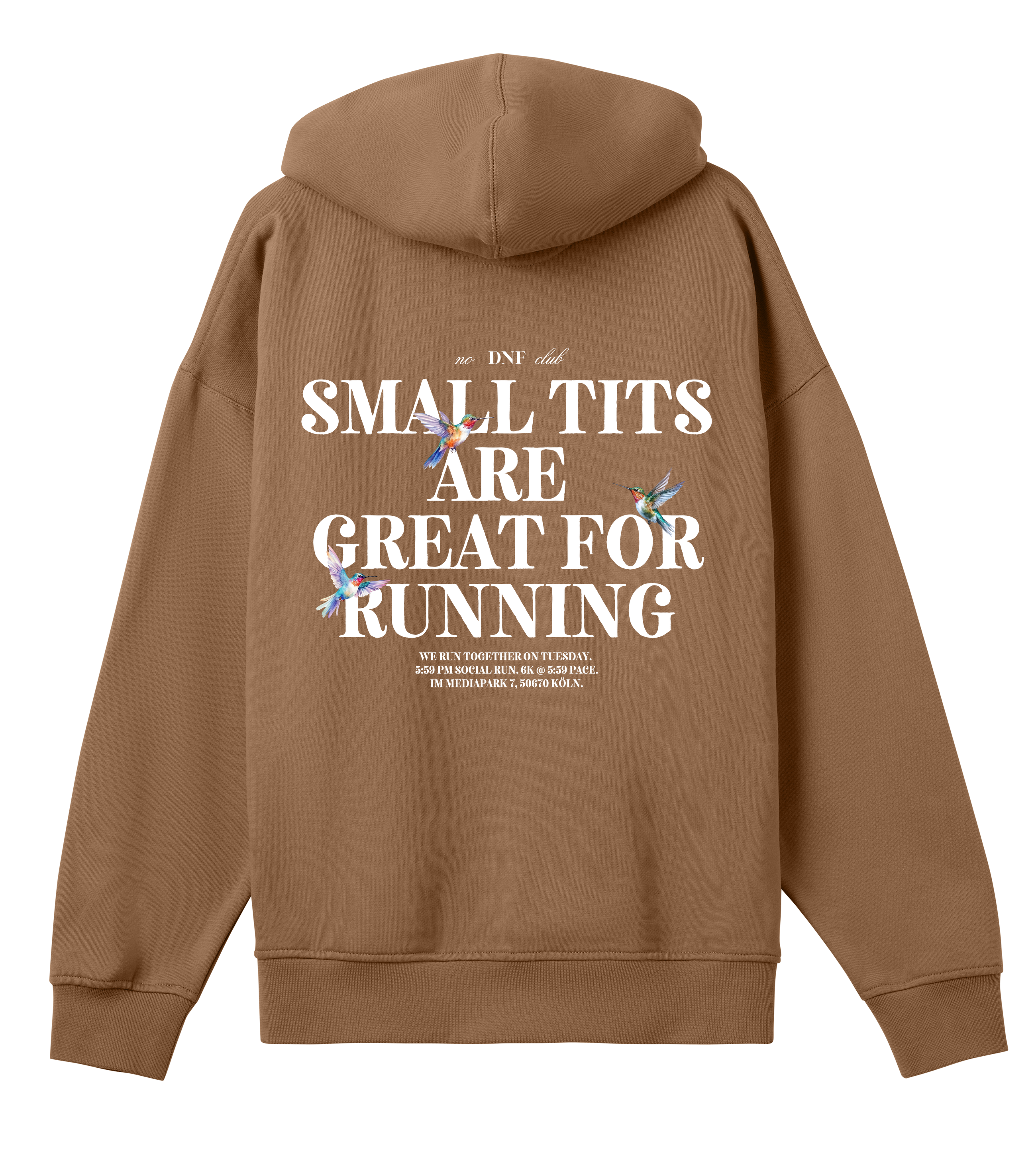 SMALL TITS ARE GREAT FOR RUNNING Hoodie