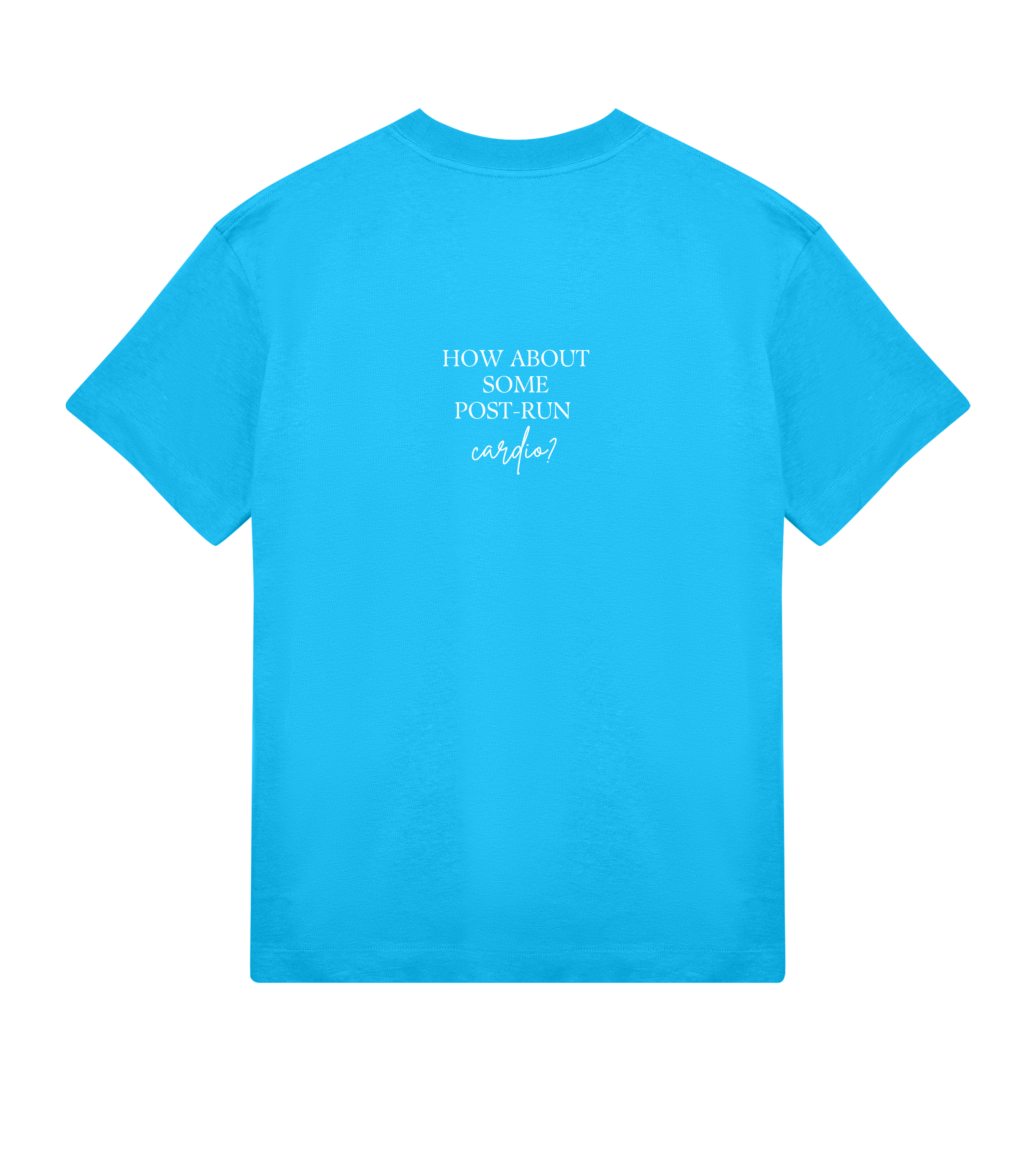 POST RUN CARDIO Oversize Tee
