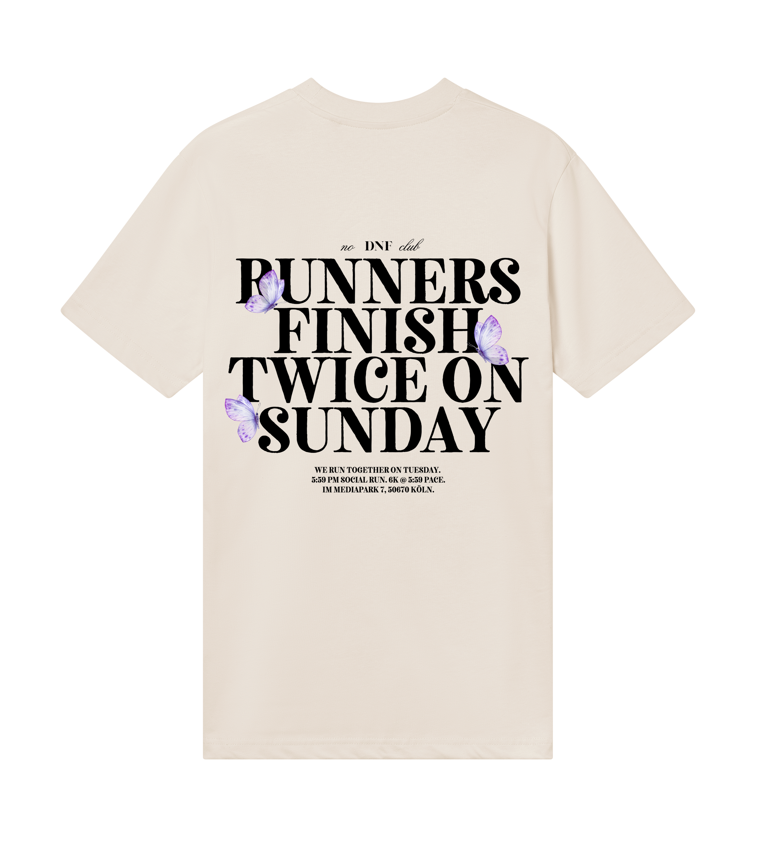 RUNNERS FINISH TWICE ON SUNDAY Classic Tee